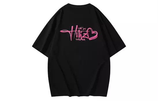 Футболка унисекс Hikz, Черный