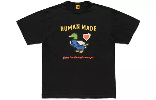Футболка унисекс HUMAN MADE, черный
