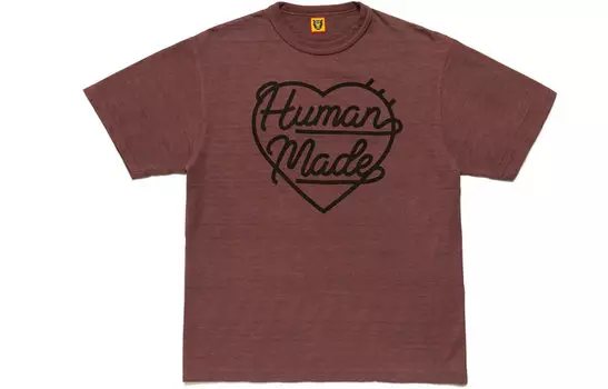 Футболка унисекс HUMAN MADE, красный