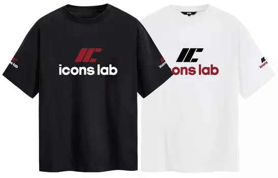 Футболка унисекс Icons Lab, черный