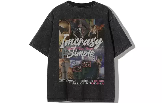 Футболка унисекс Imcrasy, Фиолетовый