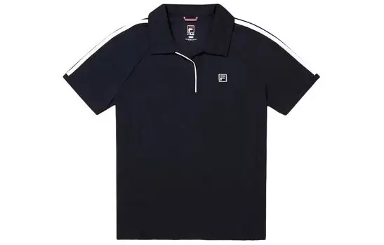 Футболка унисекс Ink темно-синяя Fila, черный