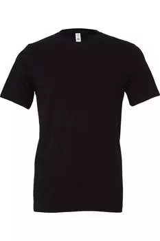 Футболка унисекс из джерси BELLA + CANVAS, черный