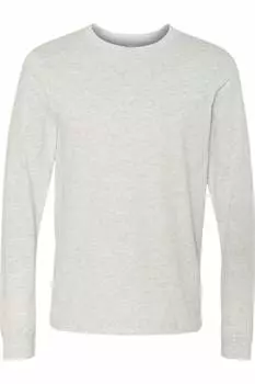 Футболка унисекс из джерси с длинным рукавом BELLA + CANVAS, цвет ash