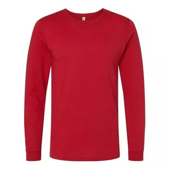 Футболка унисекс из джерси с длинными рукавами BELLA + CANVAS Bella+Canvas, цвет Canvas Red
