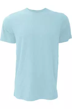 Футболка унисекс из джерси с круглым вырезом и коротким рукавом из парусины BELLA + CANVAS