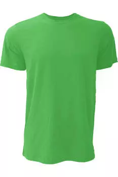 Футболка унисекс из джерси с круглым вырезом и коротким рукавом из парусины BELLA + CANVAS