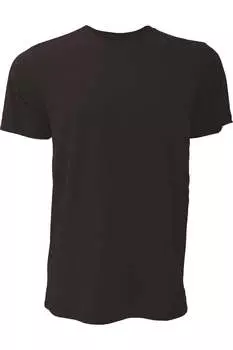 Футболка унисекс из джерси с круглым вырезом и коротким рукавом из парусины BELLA + CANVAS