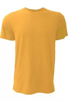 Футболка унисекс из джерси с круглым вырезом и коротким рукавом из парусины BELLA + CANVAS