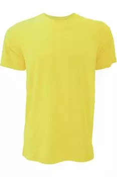 Футболка унисекс из джерси с круглым вырезом и коротким рукавом из парусины BELLA + CANVAS