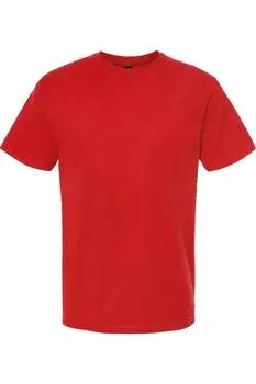 Футболка унисекс из джерси Tultex, красный