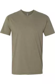 Футболка унисекс из хлопка Next Level, светло-оливковый