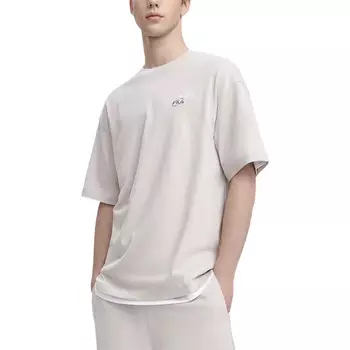 Футболка унисекс из коллекции ко Дню святого Валентина Heather Flower Ash Fila, цвет Heather flower ash