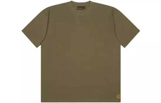 Футболка унисекс из коллекции Smiley Olive Drew House, оливковый