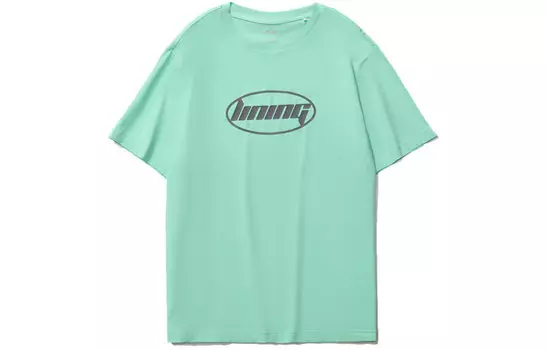 Футболка унисекс из коллекции спортивной моды LiNing, Kohlrabi Green