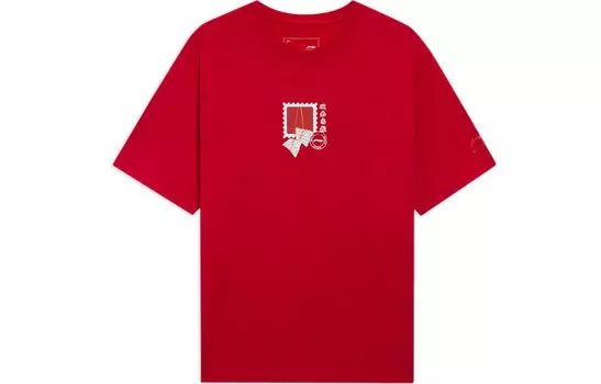 Футболка унисекс из коллекции Sports Life Lining, красный