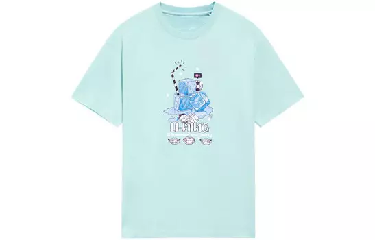 Футболка унисекс из коллекции Sports Life Lining, цвет Eggshell Blue