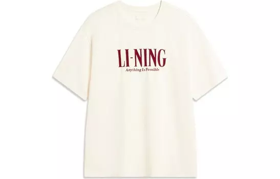 Футболка унисекс из коллекции Sports Life Off White Lining, кремовый