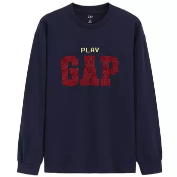 Футболка унисекс из лимитированной коллекции «Год змеи» GAP, Marine Blue