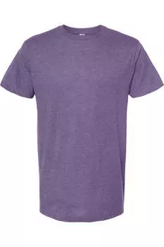 Футболка унисекс из тонкого джерси Tultex, цвет heather purple (disc)