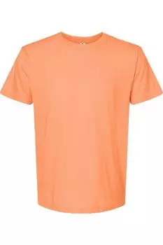 Футболка унисекс из тонкого джерси Tultex, цвет heather cantaloupe
