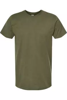 Футболка унисекс из тонкого джерси Tultex, хаки