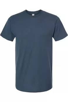 Футболка унисекс из тонкого джерси Tultex, индиго