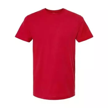 Футболка унисекс из тонкого джерси Tultex, красный