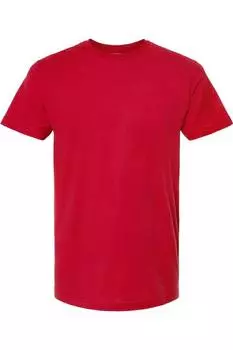 Футболка унисекс из тонкого джерси Tultex, красный