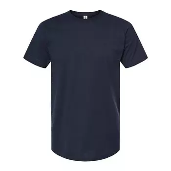 Футболка унисекс из тонкого джерси Tultex, темно-синий