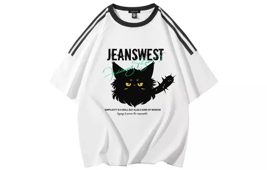 Футболка унисекс Jeanswest, белый
