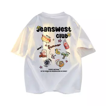 Футболка унисекс Jeanswest Club, белый