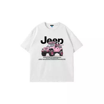 Футболка унисекс Jeep, белый