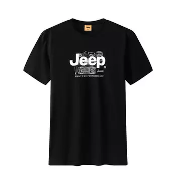 Футболка унисекс Jeep, черный