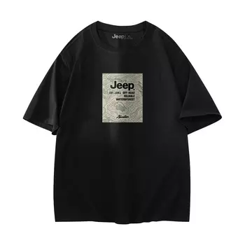 Футболка унисекс Jeep, черный