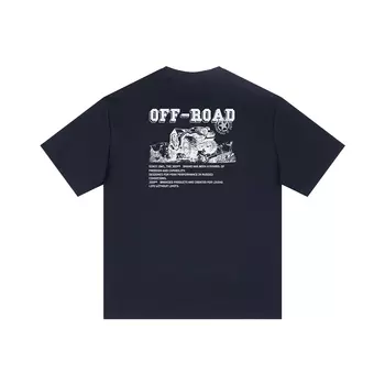 Футболка унисекс Jeep, черный