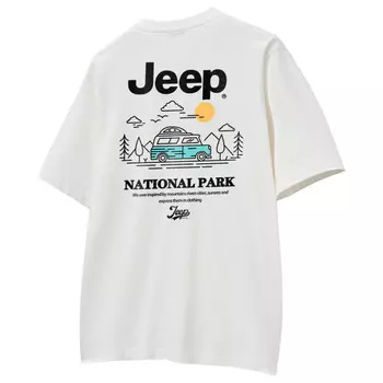 Футболка унисекс Jeep, хаки