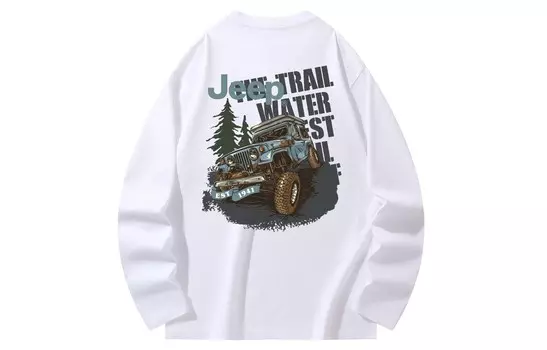 Футболка унисекс Jeep, темно-серый