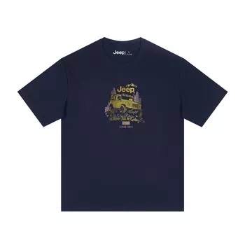 Футболка унисекс Jeep, темно-серый