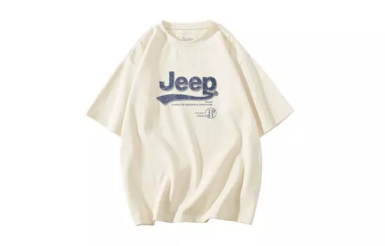 Футболка унисекс Jeep, темно-синий