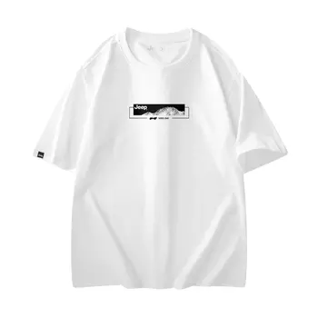 Футболка унисекс Jeep, темно-синий