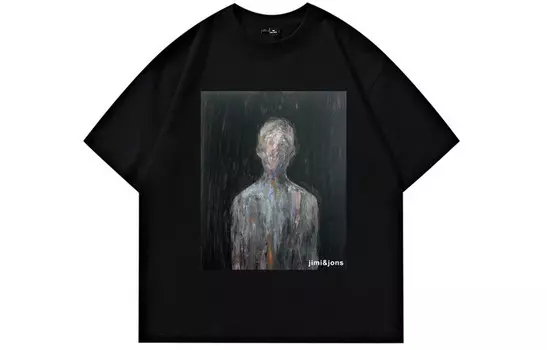 Футболка унисекс JIMI&JONS, Черный