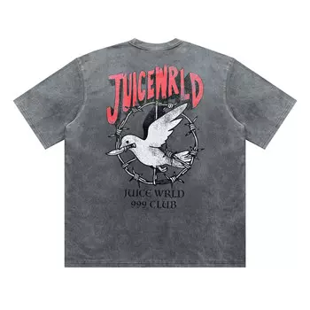 Футболка унисекс Juice Wrld, темно-синий