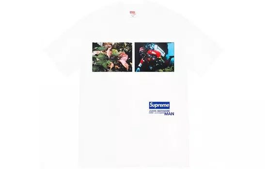 Футболка унисекс Junya Watanabe X Supreme, белый