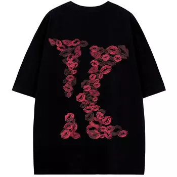 Футболка унисекс K411, цвет Burgundy