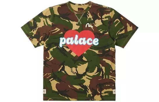 Футболка унисекс камуфляж Evisu, цвет Camouflage