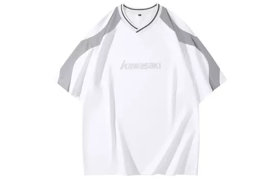 Футболка унисекс Kawasaki, белый