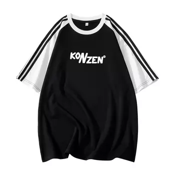 Футболка унисекс KONZEN·, White & Coffee