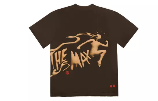 Футболка унисекс коричневая Travis Scott, коричневый