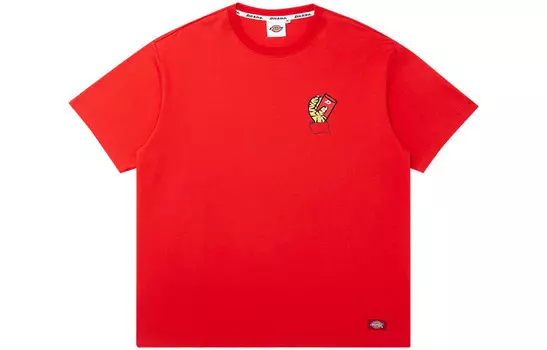 Футболка унисекс красная Dickies, красный